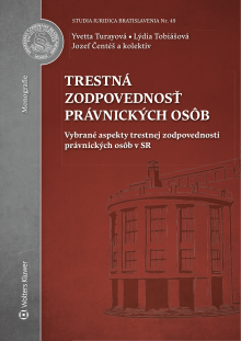 Trestná zodpovednosť právnických osôb