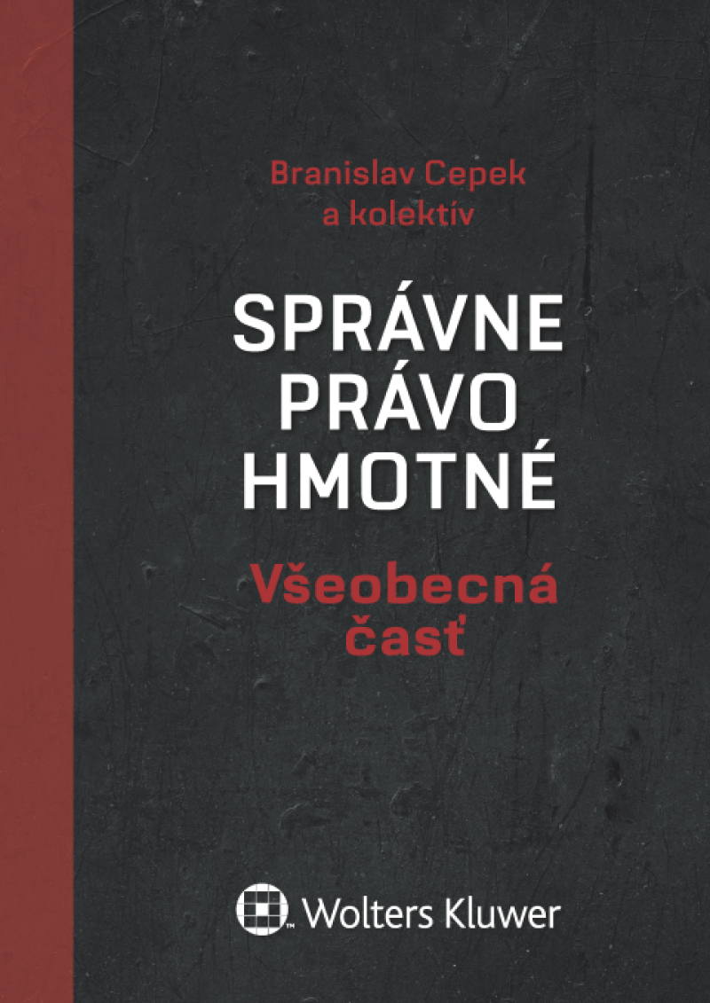 Správne právo hmotné - všeobecná časť