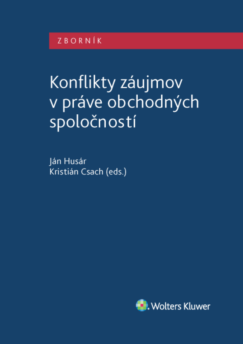 Konflikty záujmov v práve obchodných spoločností - zborník