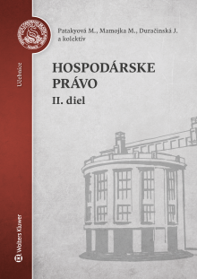 Hospodárske právo. 2. diel