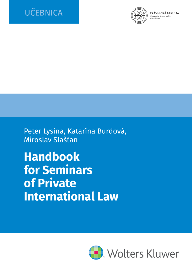 Handbook for Seminars of Private International Law