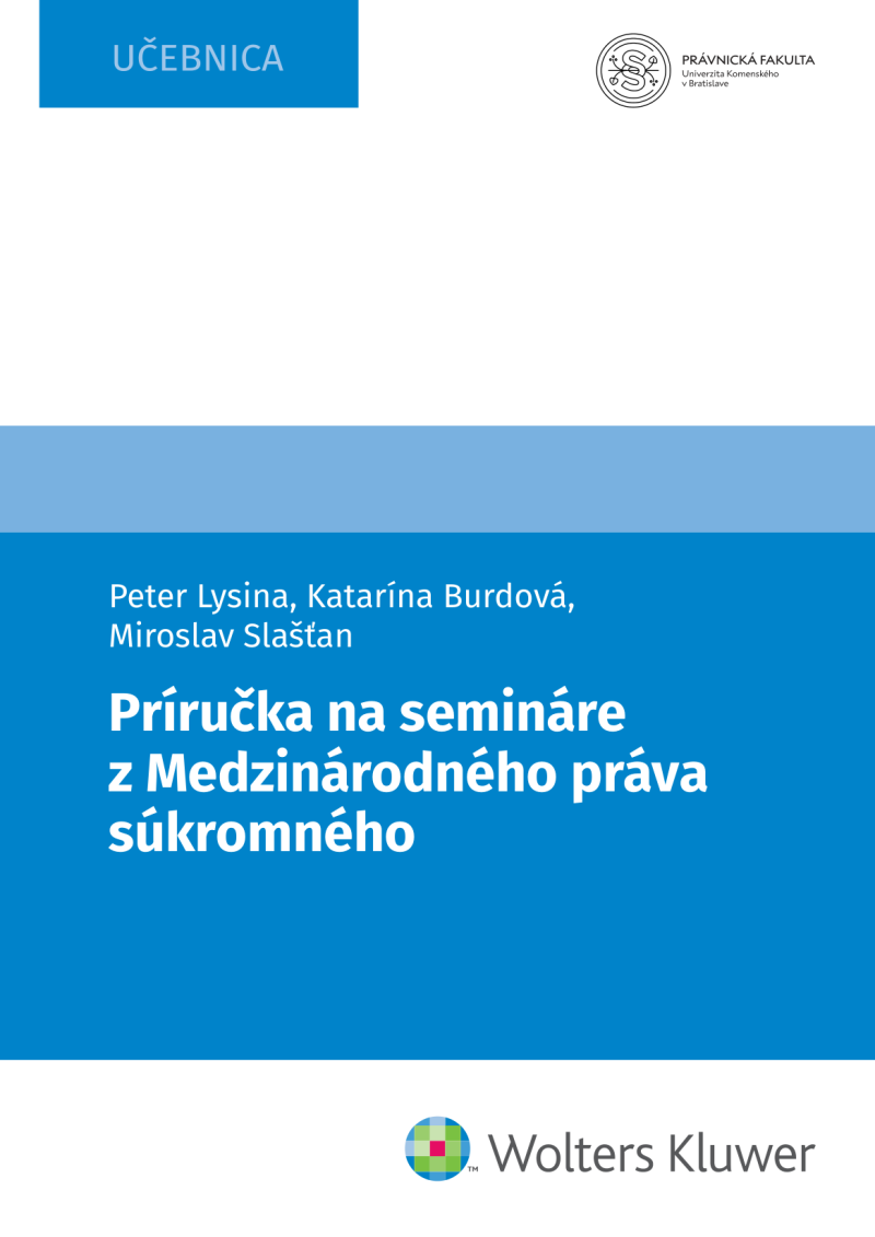 Príručka na semináre z Medzinárodného práva súkromného