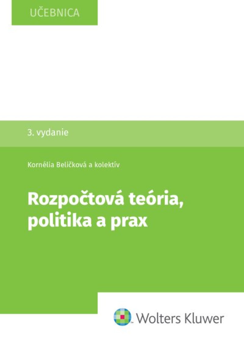 Rozpočtová teória, politika a prax, 3. vydanie