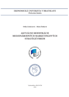 Aktuálne modifikácie medzinárodných marketingových stratégií firiem