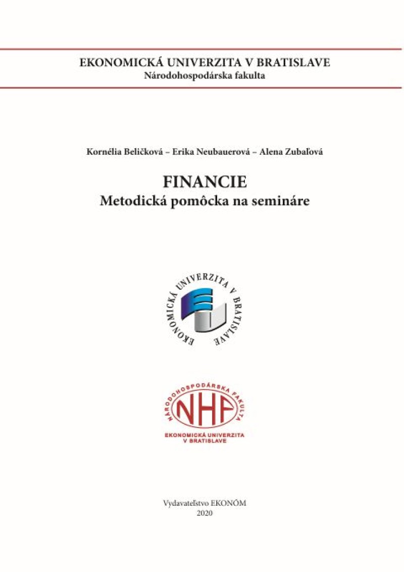 FINANCIE - Metodická pomôcka na semináre