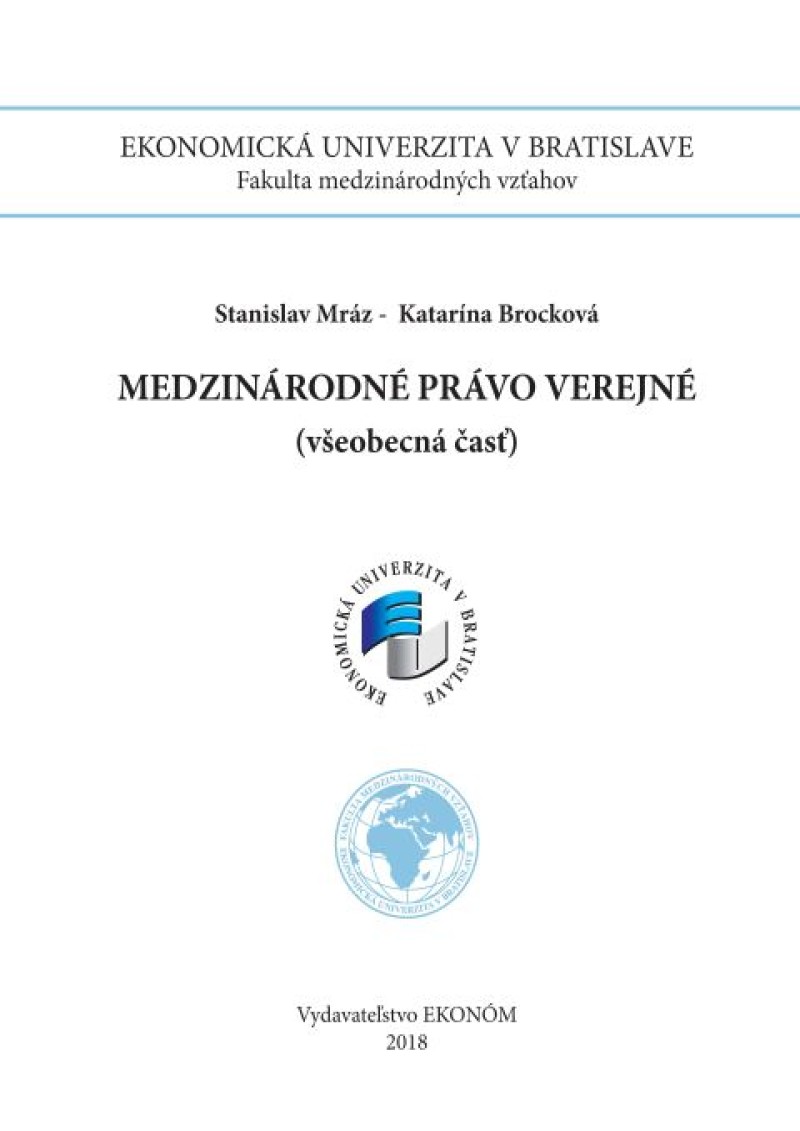 Medzinárodné právo verejné  -  (všeobecná časť)